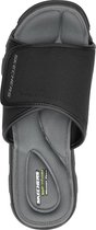Skechers heren slippers zwart - Maat 43 - Extra comfort - Memory Foam