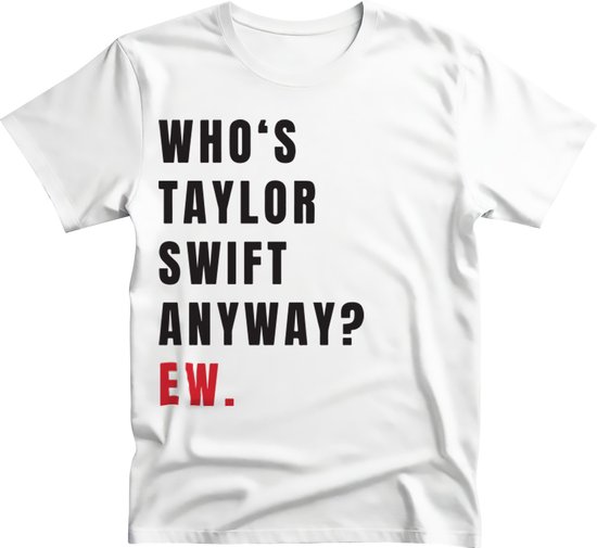 T-shirt modèle EW - Set cadeau pour fans de Taylor Swift - Taylor Fan (taille S )