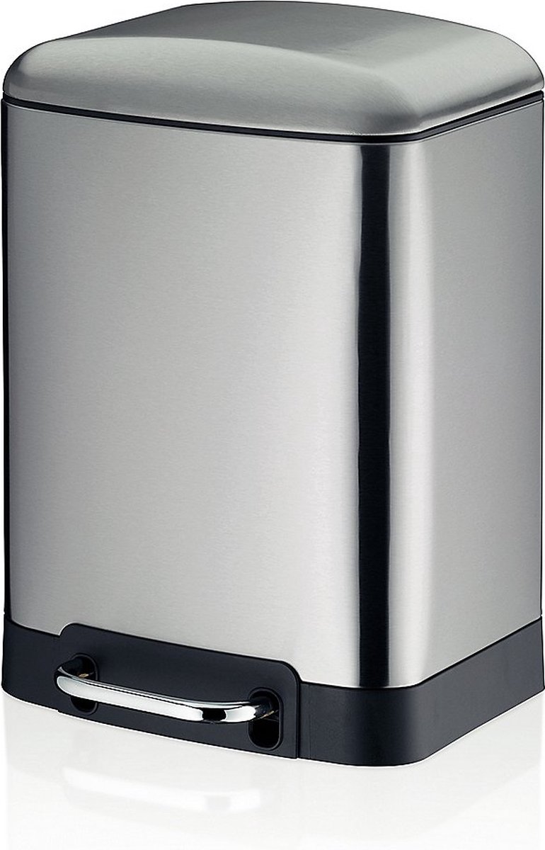 Goedkoopste Afvalemmer RVS, 6 L - Kela | Davino