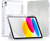 Dux Ducis - Tablet hoes geschikt voor Apple iPad 10 10.9 (2022) - Unid Tri-fold Case - Met Pencilhouder en Auto/Wake Functie - Groen