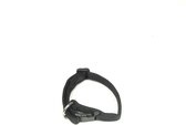 merkloos Halsband nylon met zachte voering+snelsluiting 10mm x 20-30cm Zwart