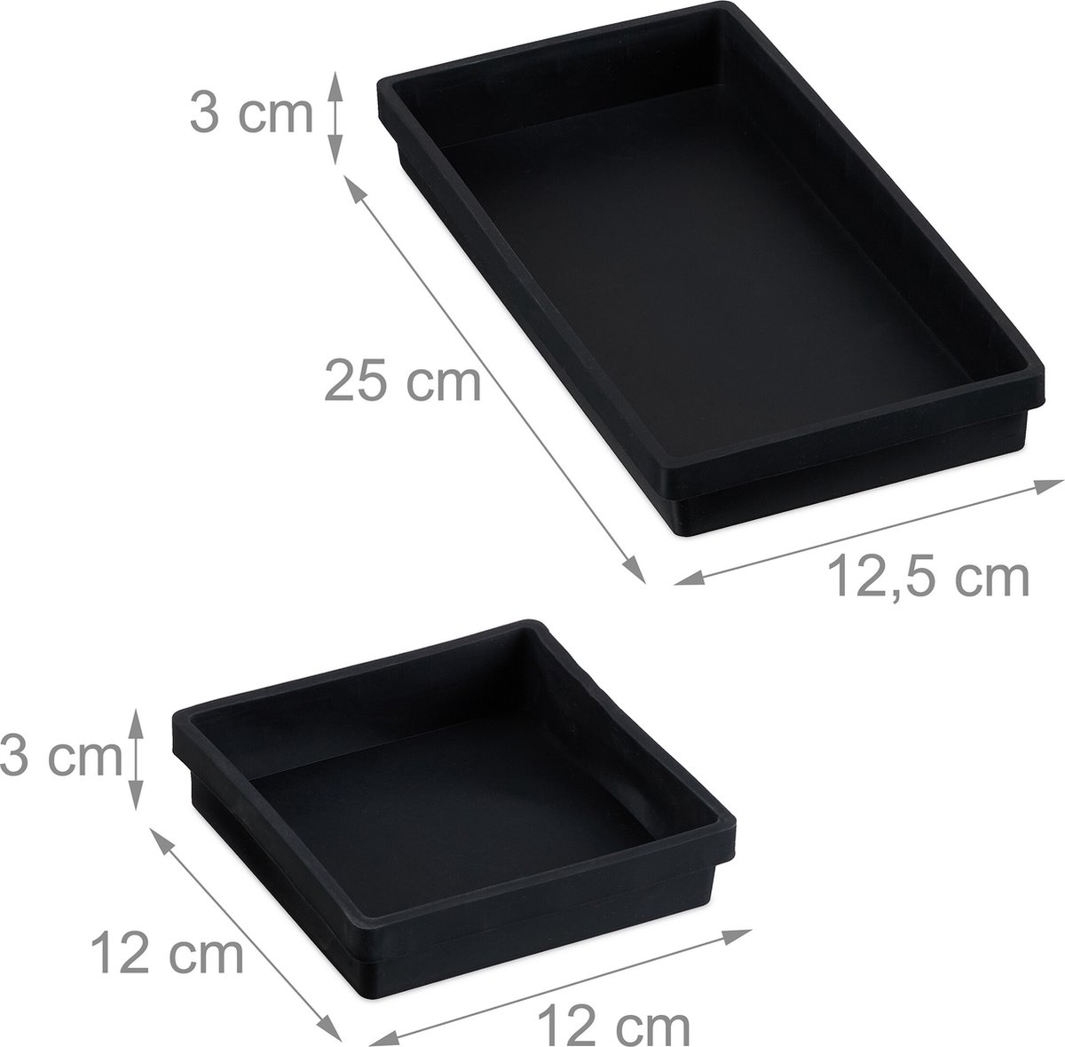 NUTRIUPS 400ML Keramik Auflaufform 4er Set, 14.5 x 11.5 x 5.5cm Quadratische Backformen, Kleine Backform für Fritteuse, Keramik Backformen mit Griffen, Backofen und Mikrowellen Sicher