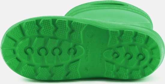 Ladeheid LA-KL-051 Kinder Regenlaarzen - Rubber - met Binnenschoen en Grepen - Waterdicht - EVA - Wasbare Binnenschoen – Groen – 24