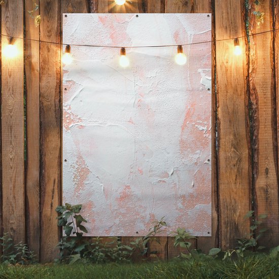 Décoration murale Peinture - Abstrait - Design - 120x180 cm - Poster jardin - Toile jardin - Poster extérieur