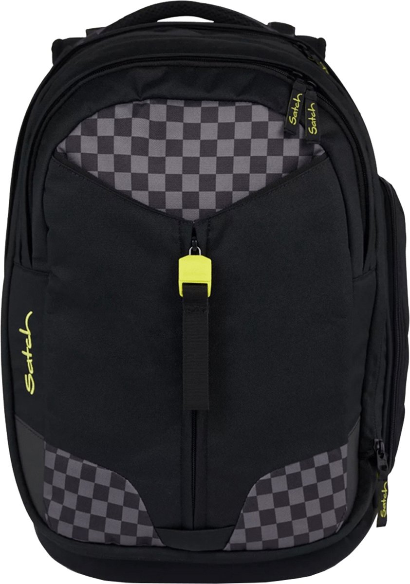 satch schoolrugzak met laptopvak Match Dark Skate zwart