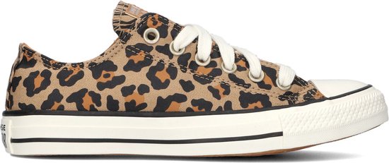 Converse Chuck Taylor All Star Leo Lage sneakers - Dames - Zwart - Maat 40