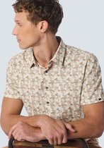 NO EXCESS - 23440340 - Shirt Short Sleeve Allover Printed