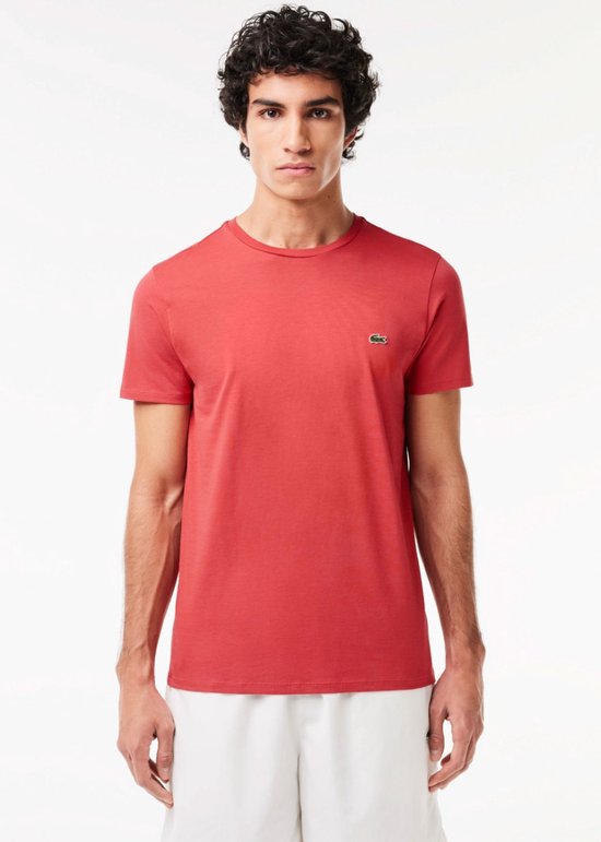 Lacoste 1ht1 Men's Tee-shirt Polo's & T-shirts Heren - Polo shirt - Perzik - Maat L
