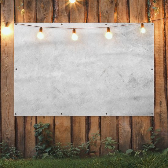 Muurdecoratie Marmer - Textuur - Grijs - Marmerlook - 180x120 cm - Tuinposter - Tuindoek - Buitenposter