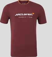 McLaren Logo Shirt Rood 2024 S - Lando Norris - Oscar Piastri