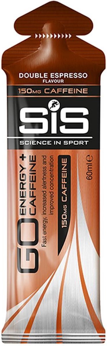 Science in Sport - SiS Go Isotonic Energygel + Caffeine - Energie gel - Isotone Sportgel - Double Espresso Smaak - 30 x 60ml van Science in Sport — afbeelding 2