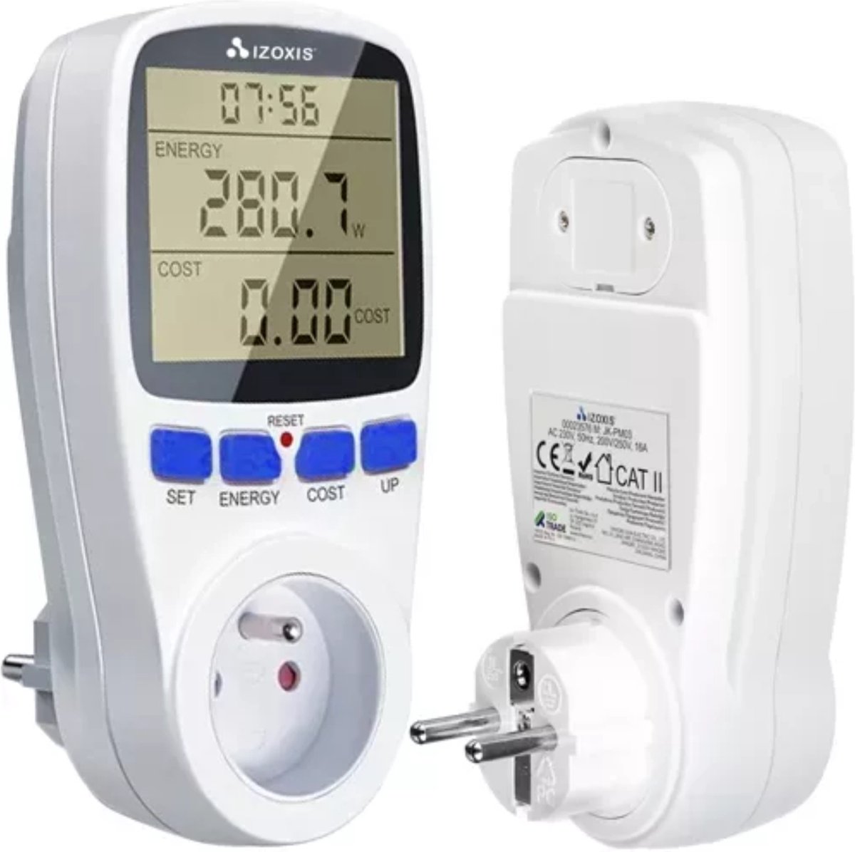 Izoxis Digitale Energiemeter - Beheer en Verminder Uw Energieverbruik