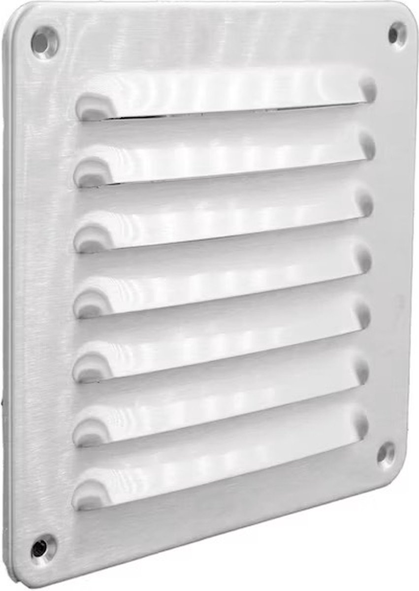 WEHA schoepenrooster 160x160mm - RVS (29011616 I)