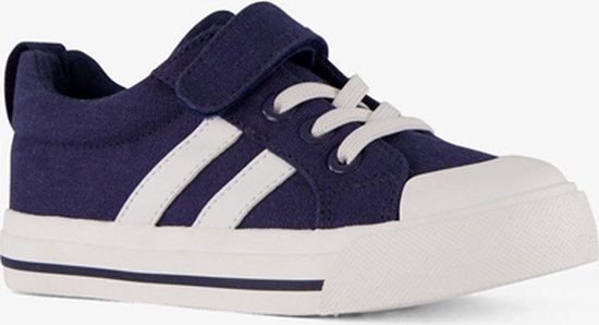 Canvas sneakers kind blauw wit - Maat 27