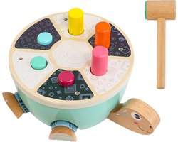 Hammer Hammer Topbright Turtle Houten Hamerbankje TB-121097