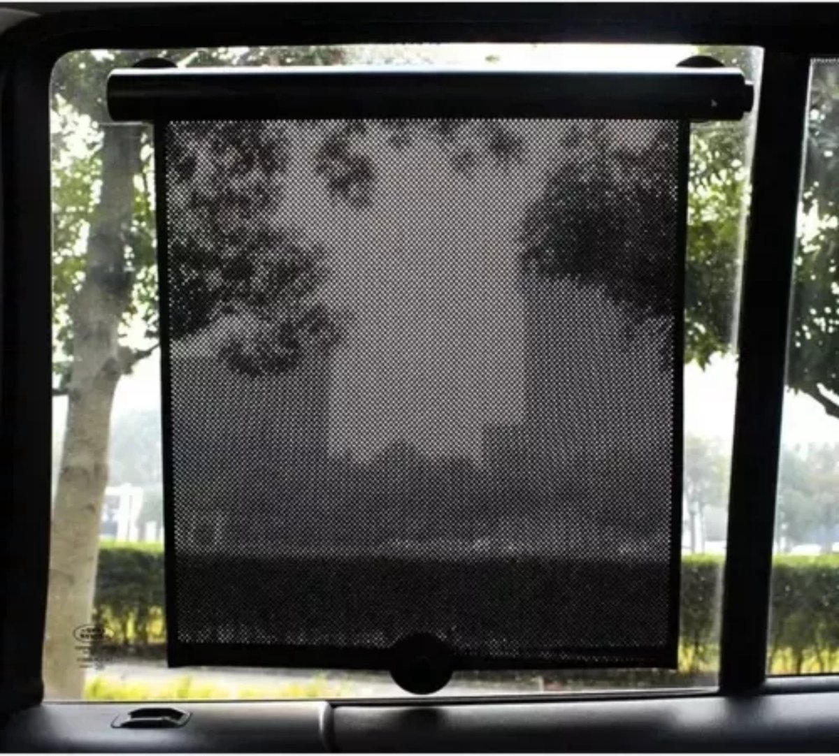 Ruhhy Auto Zonneschermen Set van 2 - Zwart - 41 x 46 cm - Eenvoudige Installatie