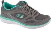 Skechers Summits Suited 12982-GYTQ, Vrouwen, Grijs, Sneakers,Sportschoenen, maat: 38