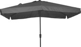 Parasol Libra grijs 2x3mtr - Zomer - Zonwering - Buiten parasol - Tuin - vierkante parasol - kantelbaar