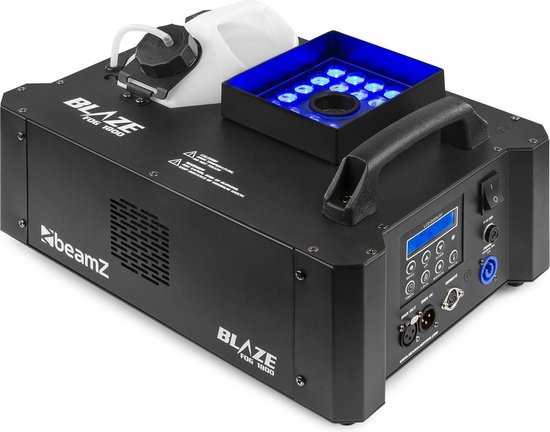 Rookmachine met afstandsbediening - BeamZ BLAZE1800 - Rookmachine met LED - 1800W - BeamZ