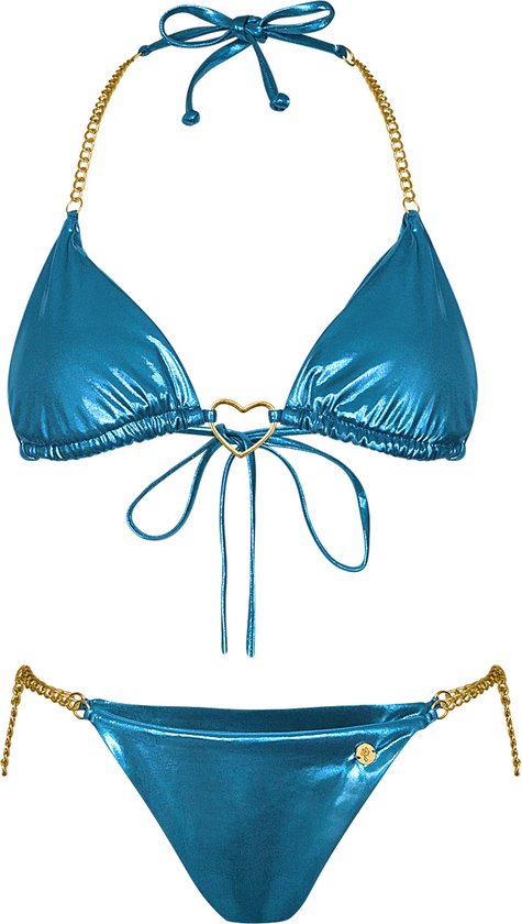 Bikini metallic - Blue L