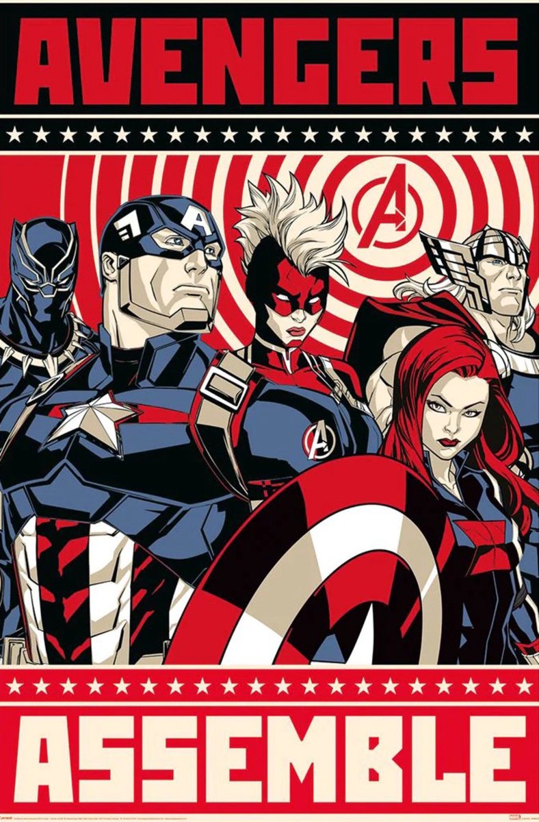 Pyramid Poster Avengers - Assemble 61x91,5cm Divers