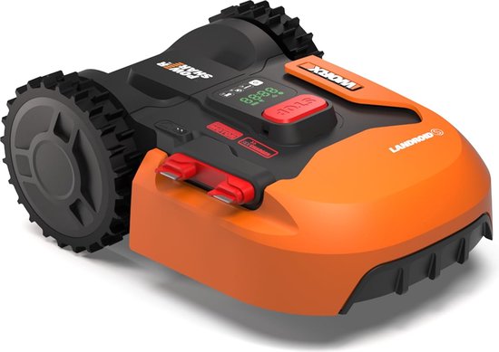 Robotmaaier Worx Landroid S WR184E voor kleine gazons tot 400 m², 60 min batterij, wifi, AIA-technologie