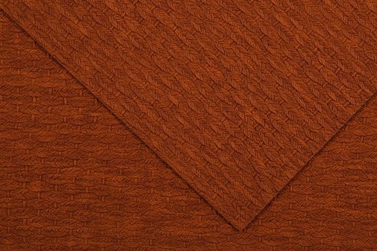 ZICZAC - Set de table ARBIN - SET/6 - Rectangle - 33x45 cm - Marron