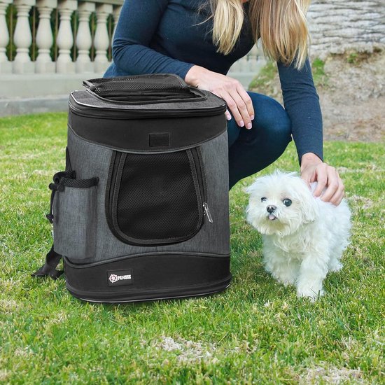 Sac De Transport Pour Chat Ou Petit Chien - Navaris - Jusqu'à 10 Kg