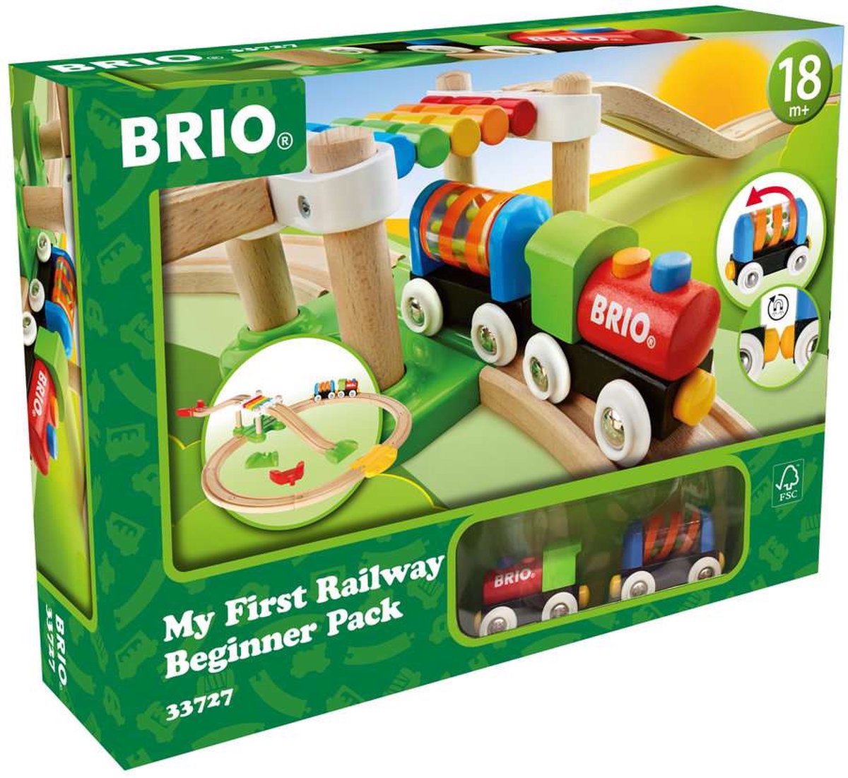 BRIO Luxe Treinset - Voor de allerkleinsten - Magnetische treinverbindingen - 33727 — afbeelding 15