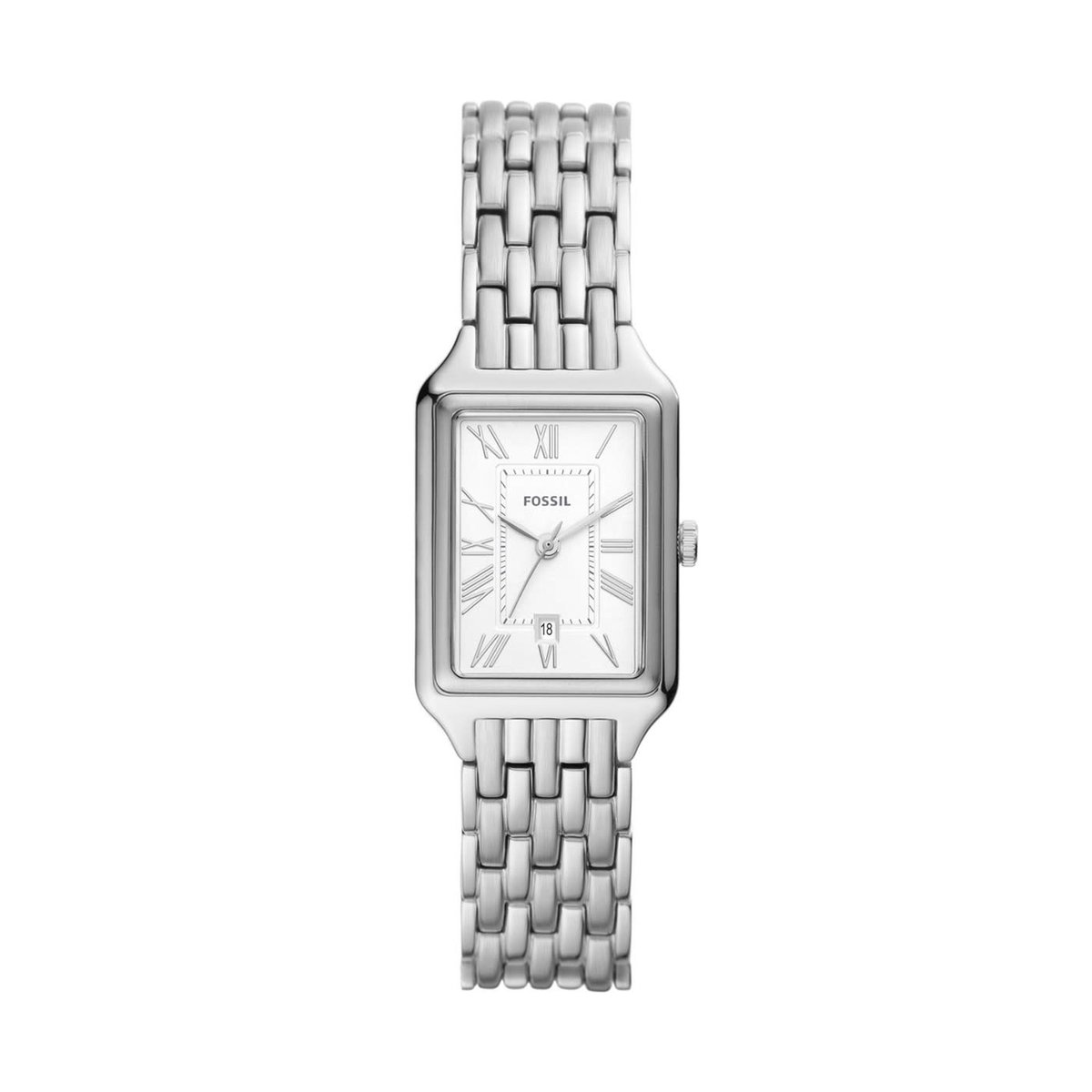 Fossil ES5221 RAQUEL Dameshorloge 23 mm - Zilverkleurig