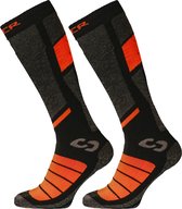 SINNER Pro Socks II Double Pack Chaussettes de sports d'hiver unisexe - Taille 45-47