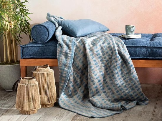 Fleece deken, werpdeken voor bank, bank of bed werpgrootte, zachte pluche pluizige gezellige werpdekens voor reizen, kamperen, picknicken, strand, buiten 51