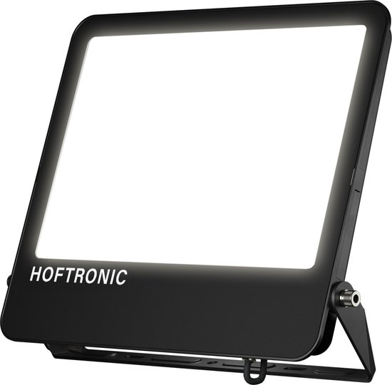 HOFTRONIC - Luxor V2 LED Schijnwerper 300 Watt 48000 Lumen (160lm/W) - 6500K Daglicht wit licht - IP65 waterdicht - Incl. Ventilatieplug - 5 jaar garantie