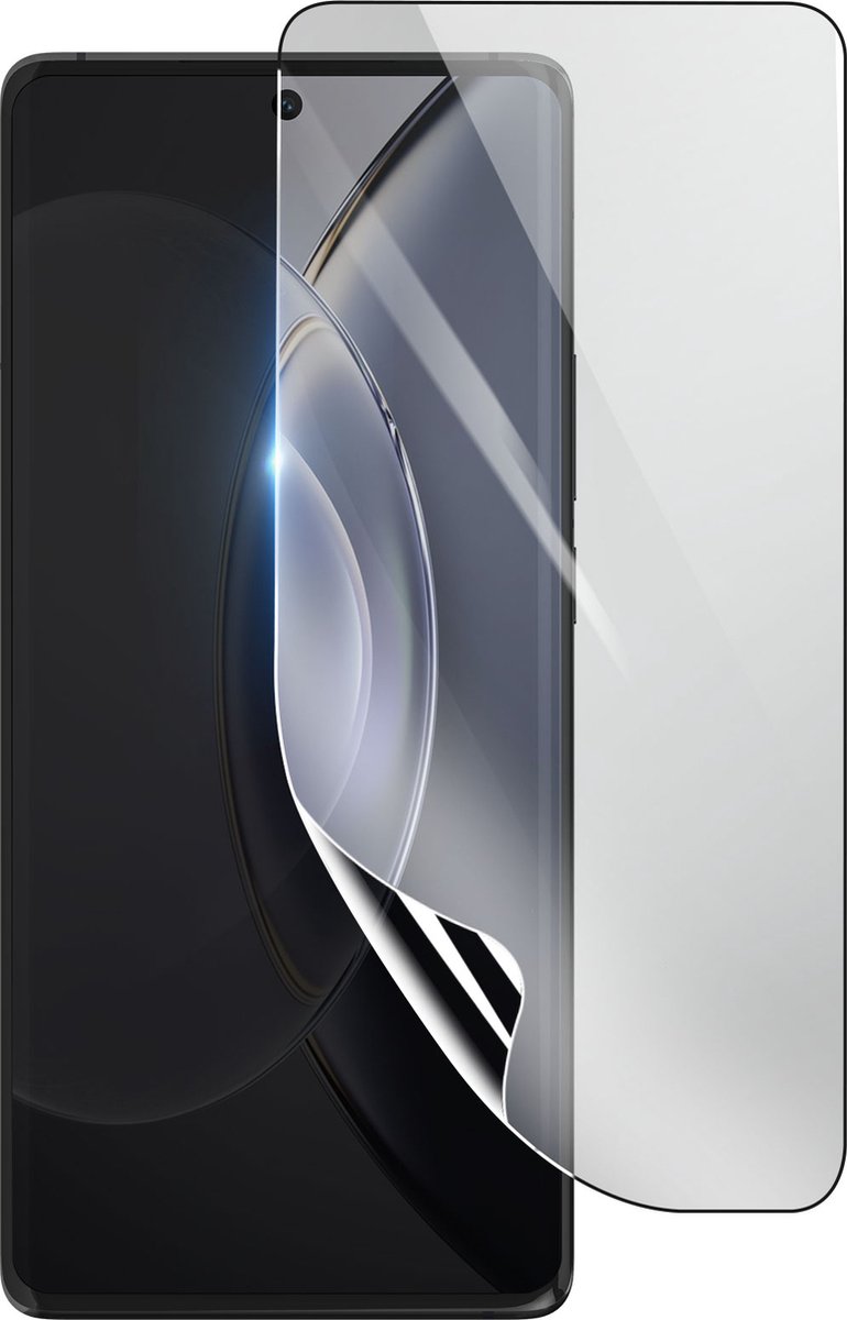 3mk, Geschikt voor Vivo X90 Pro, Schokbestendige Hydrogel Screenprotector, Transparant