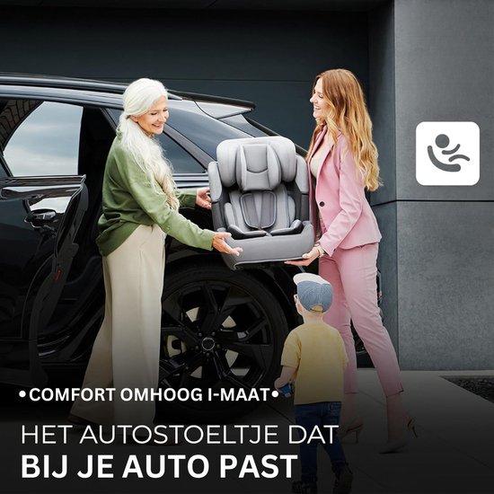 Kinderstoel Auto - Autostoel - Kinderzitje - Zitverhoger - Autozitje voor 3 jaar of Ouder - Zwart van Kinder — afbeelding 5