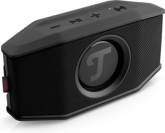 Teufel ROCKSTER GO 2 - Portable bluetooth stereospeaker - Waterdicht IPX67 - night black van Merkloos — afbeelding 3