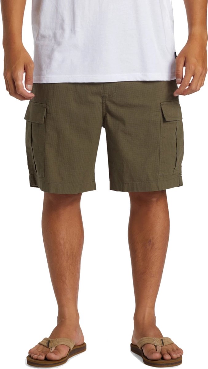 Quiksilver Taxer Cargo Heren Short Aqyws03237-cre0 Kleur Groen