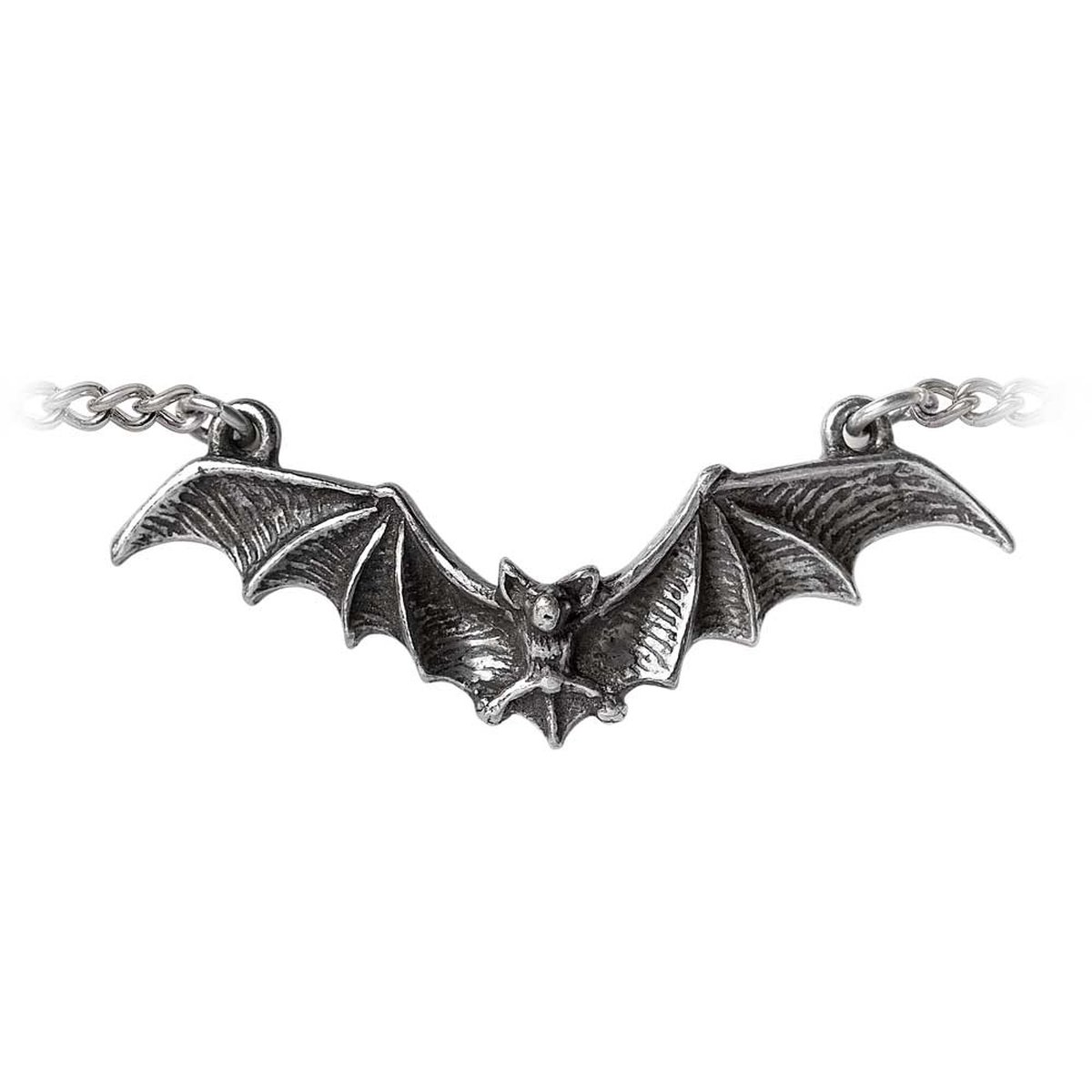 Alchemy - Gothic Bat Armband - Zilverkleurig