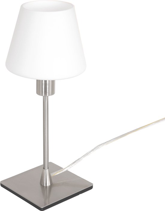 Steinhauer tafellamp Ancilla - staal - - 3100ST