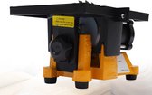 De Fleur - Mini Electrice Tafelzaag - Tafelzaag machine voor Hout / Steen / Metalen / Glas - Cirkelzaag - 4500Rpm - Draagbaar
