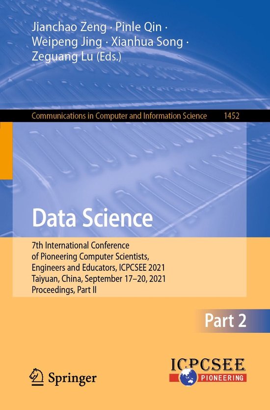 Springer Nature Proceedings Computer Science 2 - Data Scienc ... - cover