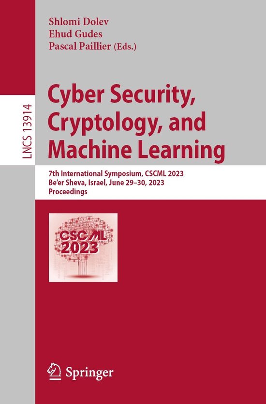 Lecture Notes in Computer Science 13914 - Cyber Security, Cr ... - cover