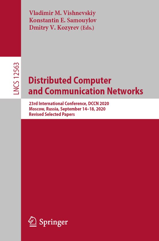 Distributed Computer and Communication Networks - cover