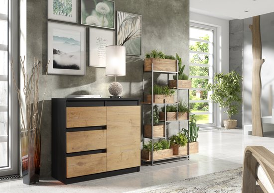 Foto: Meubel square tv meubel arc met bio ethanol sfeerhaard hoogglans zwart 160 cm zwevende kast met open haard niet elektrisch