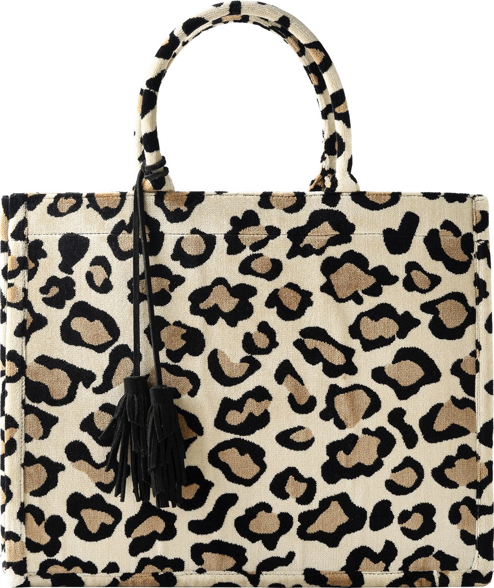 EVITA | tote-bag | shopper | 43x34x13 cm | Pumice Stone | beige | multicolor | Hoii