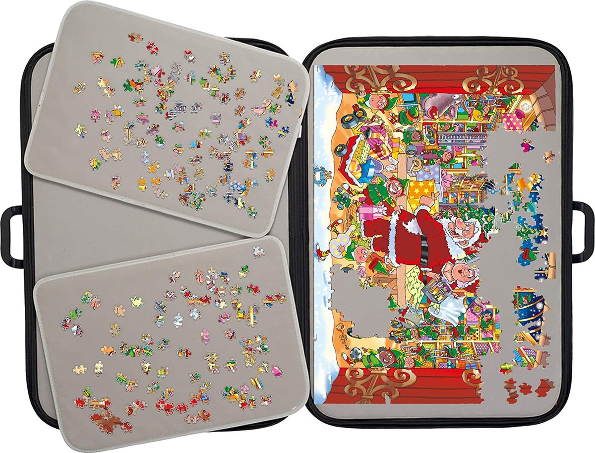Jumbo - Portapuzzle Deluxe 1000 Stukjes - 82 x 63 cm - Puzzelmap - Puzzelmat — afbeelding 6
