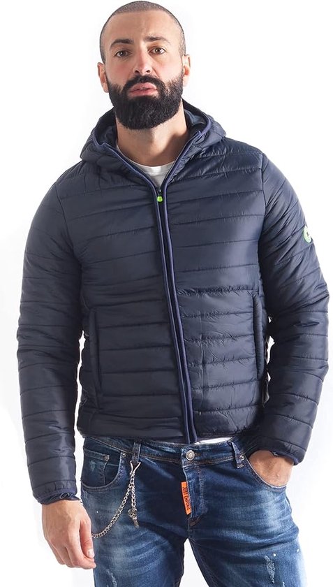 Emporio - Heren Tussenjas / Outdoorjas -2024- jacket Model Nabas - Navy-Maat XL
