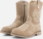 Muyters Bottes de cow-boy taupe Daim - Taille 33
