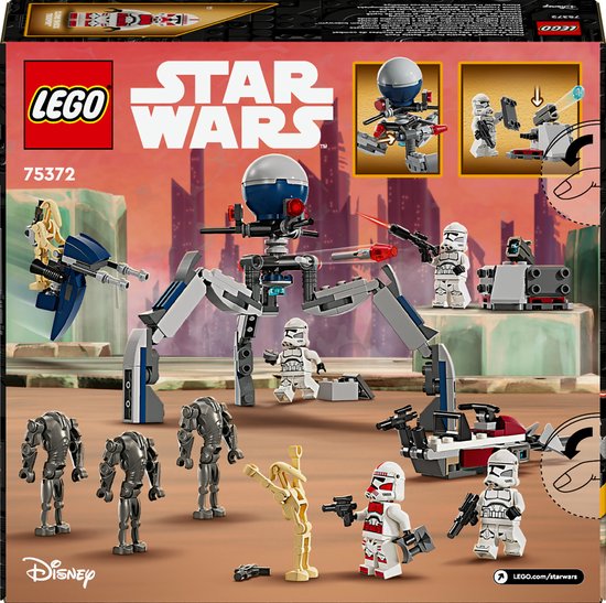 LEGO Star Wars Clone Trooper™ & Battle Droid™ Battle Pack - 75372 - LEGO
