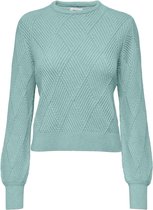 Only Trui Onlmaxina L/s Pullover Knt 15250573 Harbor Gray Dames Maat - XL